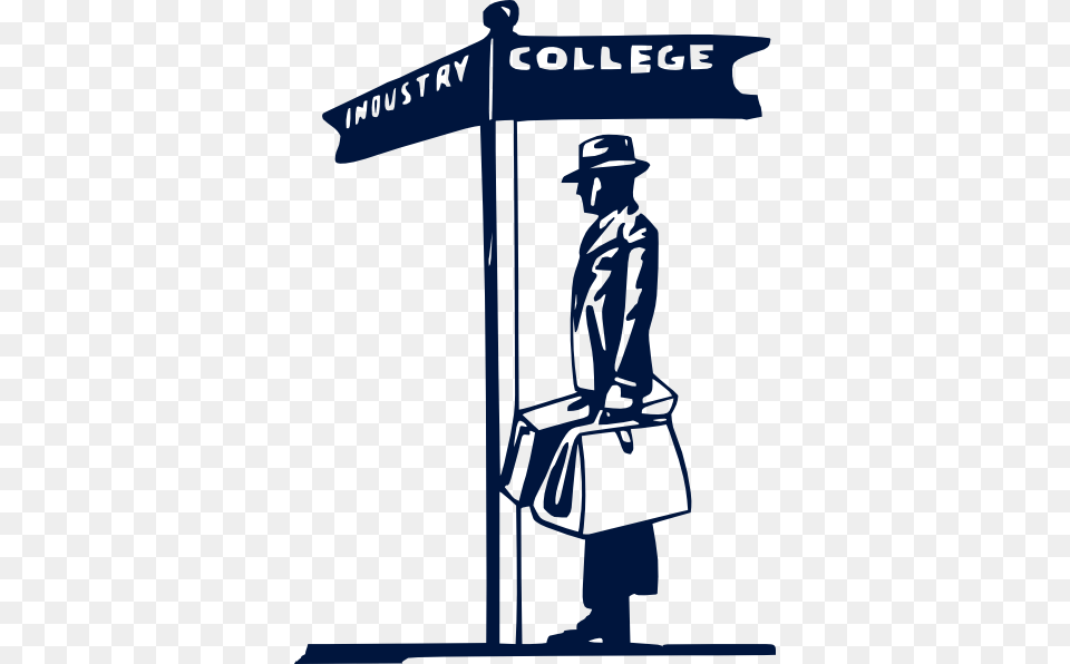 College Info Cliparts, Outdoors, Coat, Clothing, Bus Stop Png Image