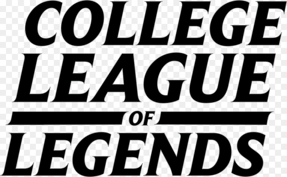 College League Of Legends Logo, Letter, Text, Blackboard, Alphabet Free Transparent Png