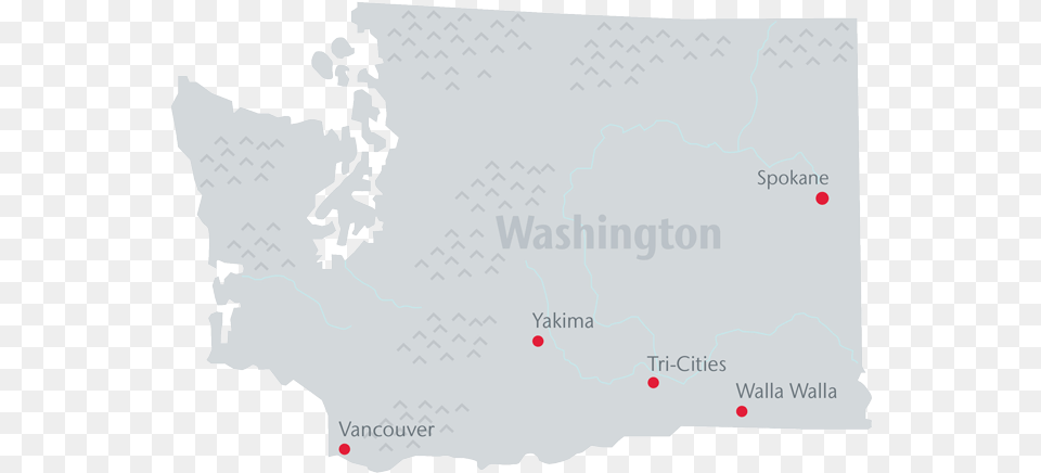 College Of Nursing Locations Washington State University College Of Nursing, Chart, Plot, Map, Atlas Png