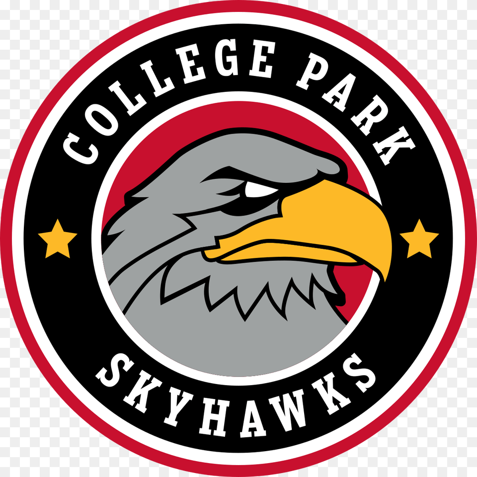 College Park Skyhawks Logo, Animal, Beak, Bird, Eagle Png Image