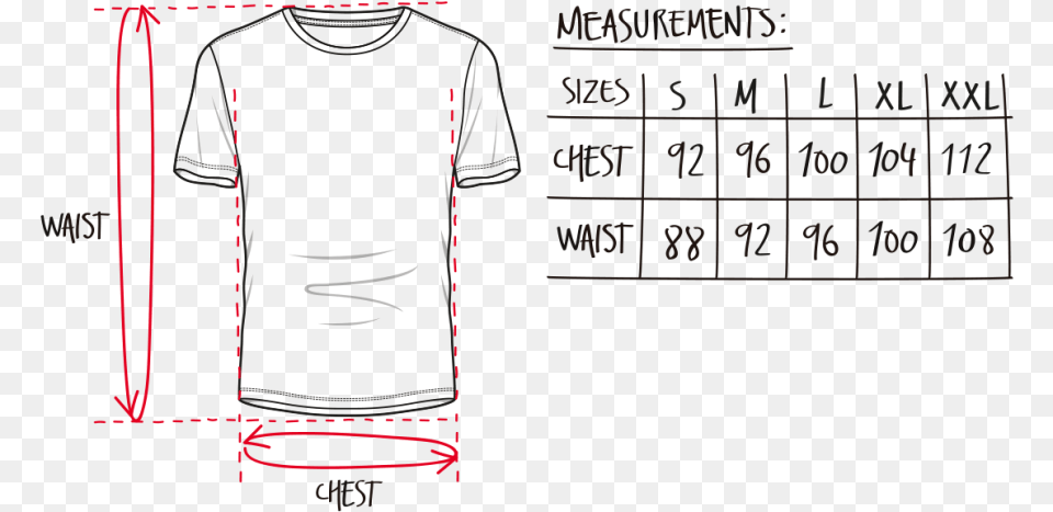 College Pocket T Shirt Specs, Chart, Clothing, Measurements, Plot Png Image