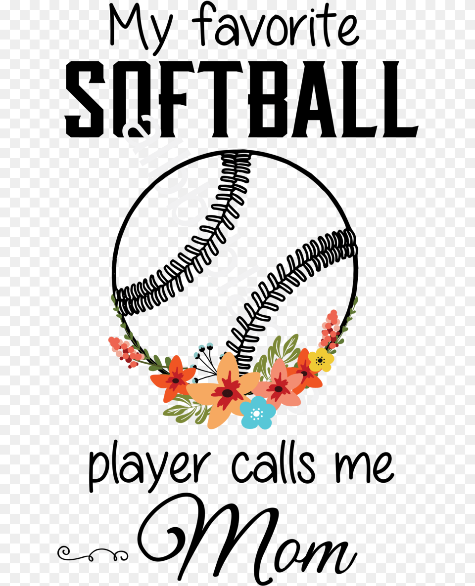 College Softball, Art, Floral Design, Graphics, Pattern Png