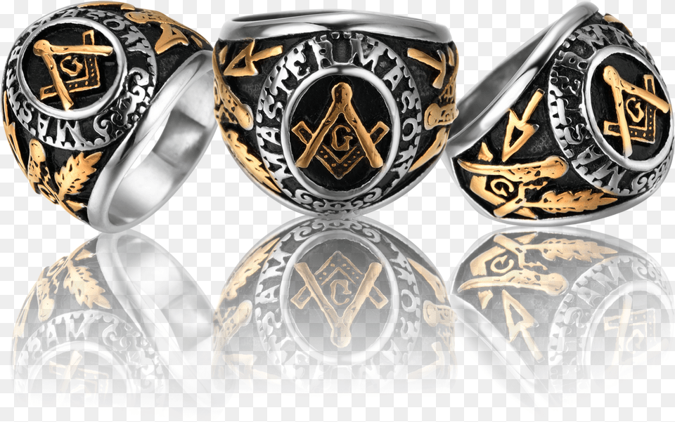 College Style 18k Gold Freemason Ring, Accessories, Jewelry, Plate, Helmet Png