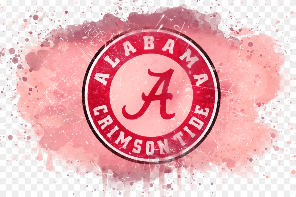 College Watercolor Logos University Of Alabama Roll Tide Logo, Blackboard Png