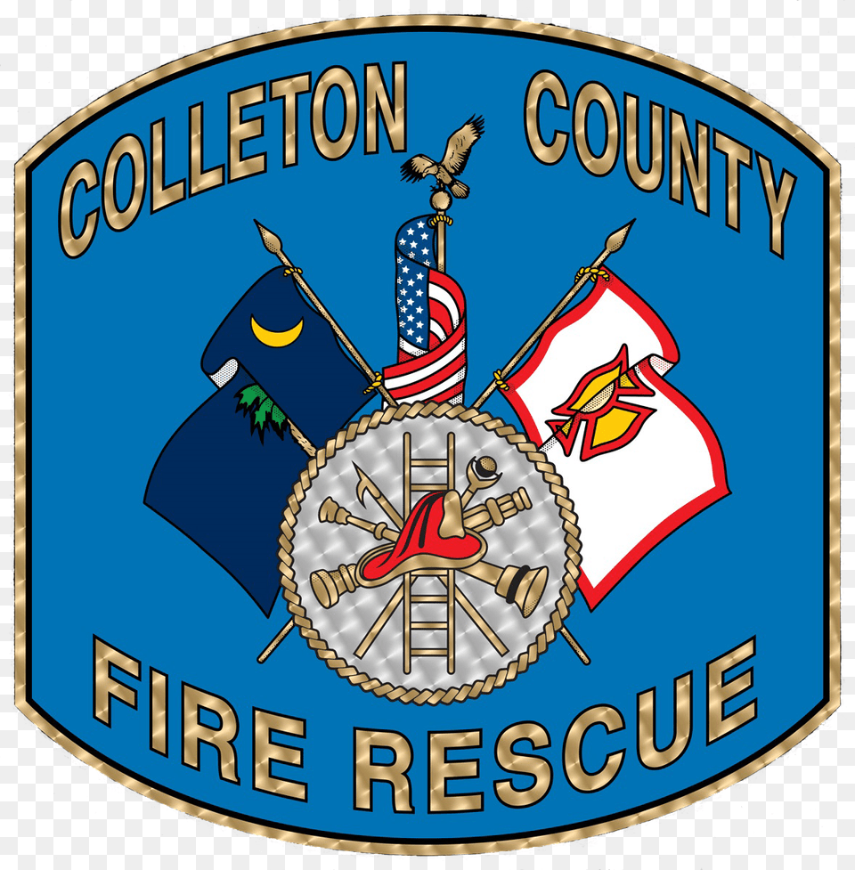 Colleton County Fire Rescue, Badge, Logo, Symbol, Emblem Png Image