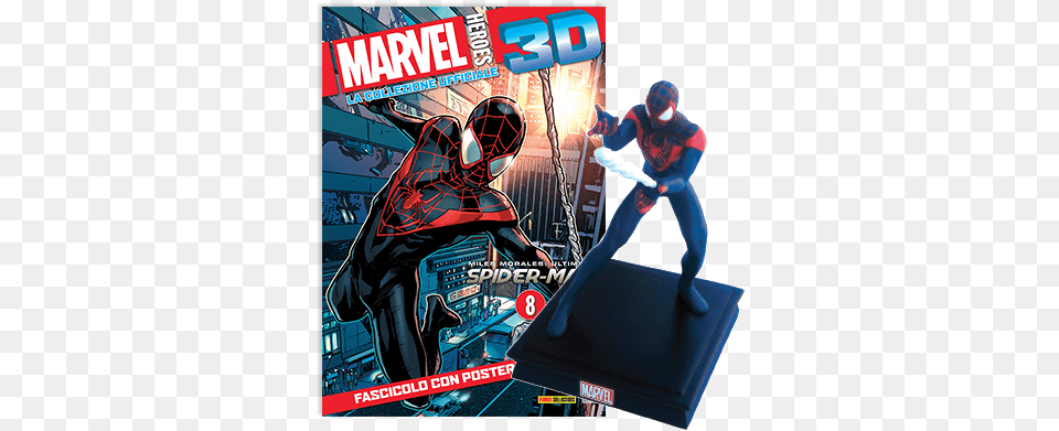 Collezione Marvel Heroes 3d Avengers 4 Spider Man, Publication, Book, Comics, Adult Free Transparent Png
