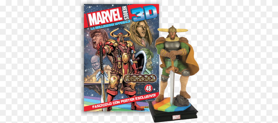 Collezione Marvel Heroes 3d Heimdall, Book, Comics, Publication, Adult Png Image