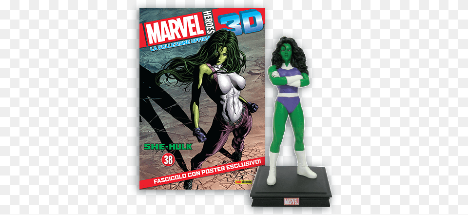Collezione Marvel Heroes 3d She Hulk Vol, Book, Publication, Comics, Adult Free Transparent Png