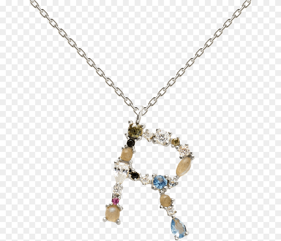 Collier Pd Paola Lettre F, Accessories, Jewelry, Necklace, Diamond Free Png Download
