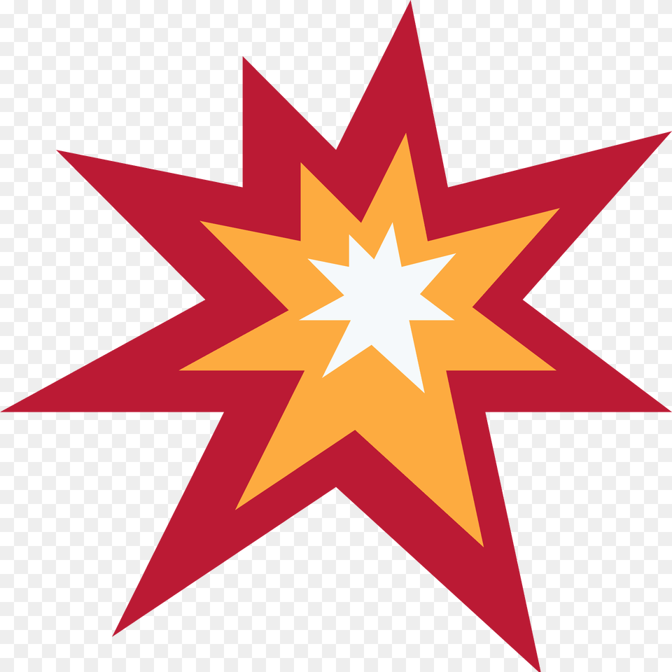 Collision Emoji Clipart, Star Symbol, Symbol Free Png