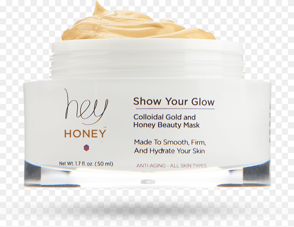 Colloidal Gold Amp Honey Beauty Mask Cream, Bottle, Dessert, Food Free Png