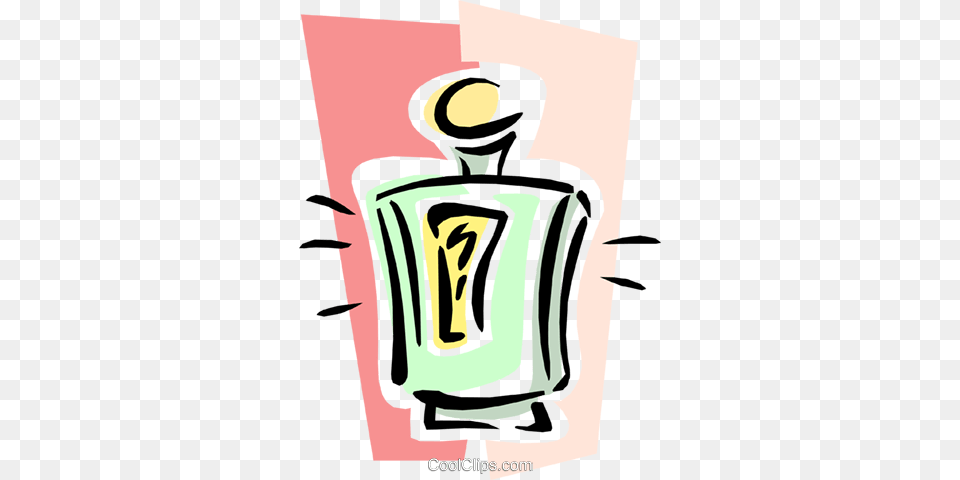 Cologne Royalty Vector Clip Art Illustration, Bottle, Cosmetics Png Image