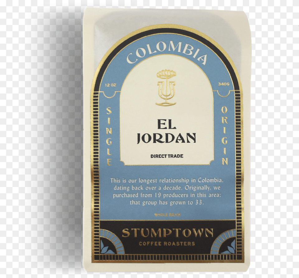 Colombia El Jordan Stumptown Montes De Oro, Bottle, Powder Free Png Download