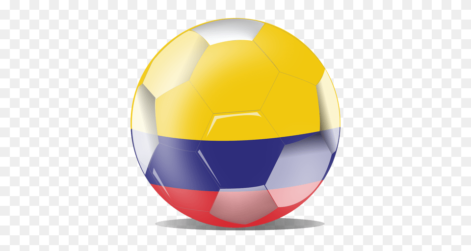 Colombia Flag Ball, Football, Soccer, Soccer Ball, Sphere Free Transparent Png