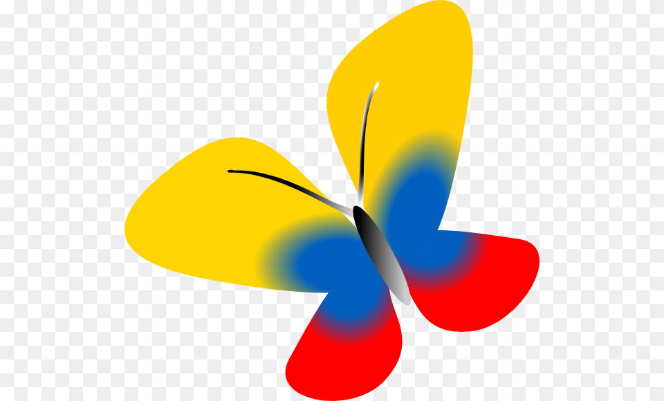 Colombia Flag Butterfly Clip Art For Web, Animal, Bee, Insect, Invertebrate Free Transparent Png