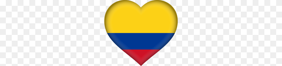 Colombia Flag Icon, Balloon, Heart Png Image