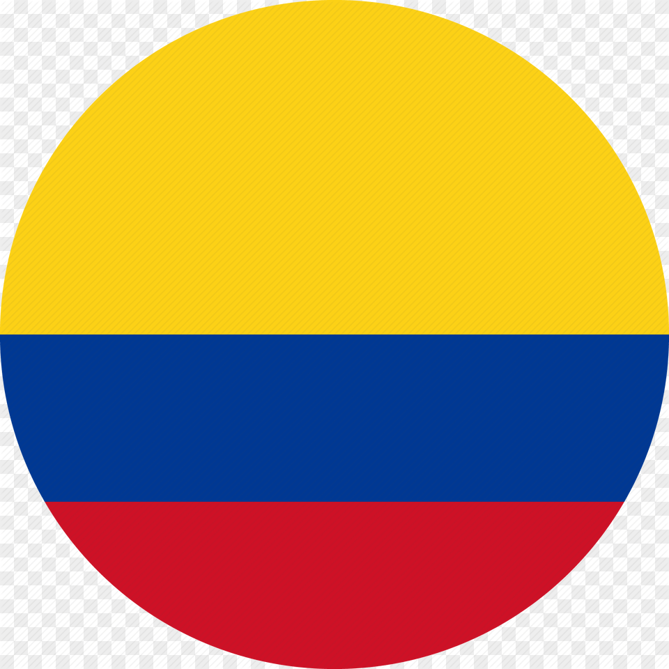 Colombia Flag Icon, Sphere, Logo Png