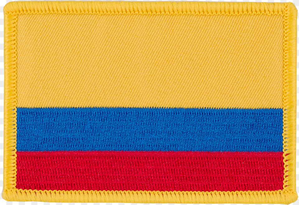 Colombia Flag Patch Circle, Accessories, Bag, Handbag, Woven Free Png