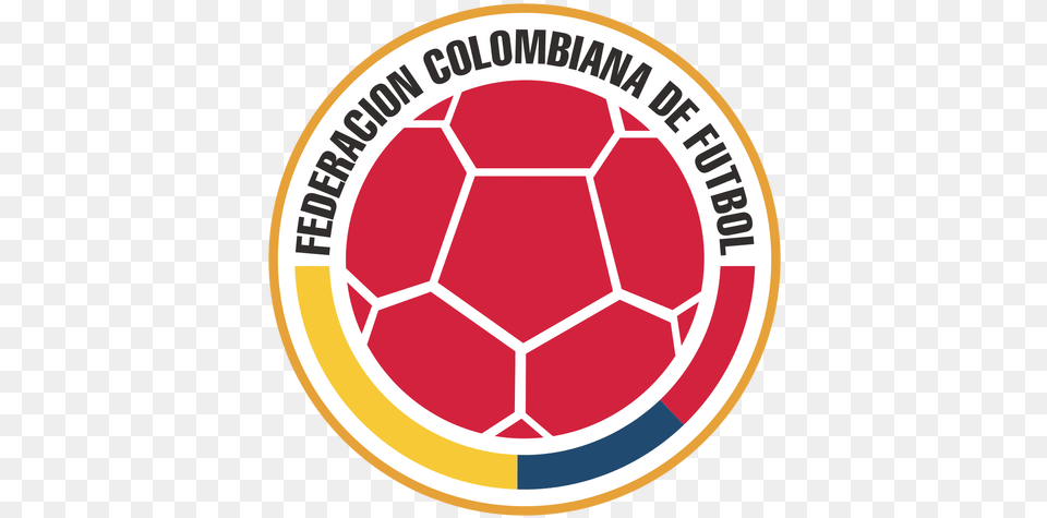 Colombia Football Team Logo Transparent U0026 Svg Vector File Colombia Soccer Logo, Ball, Soccer Ball, Sport Png