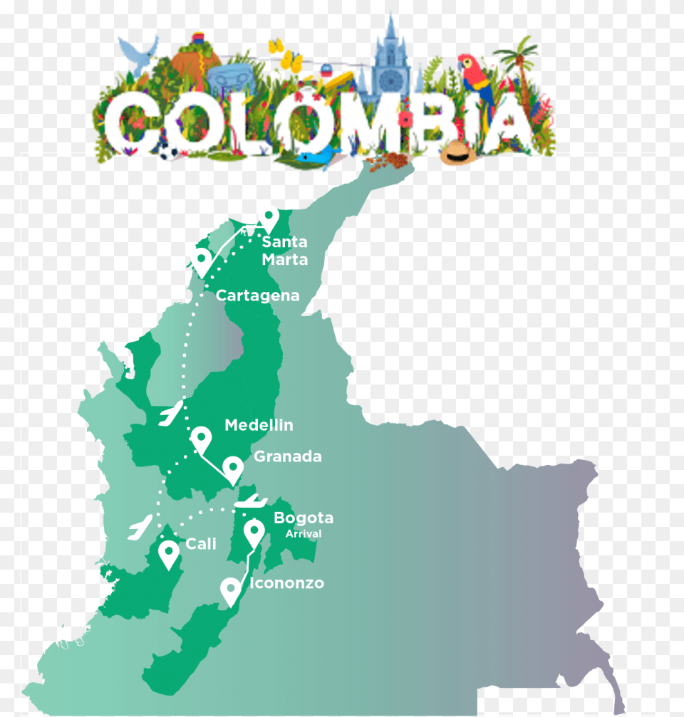 Colombia Full Biodiversity Colombia, Plot, Outdoors, Chart, Nature Free Png