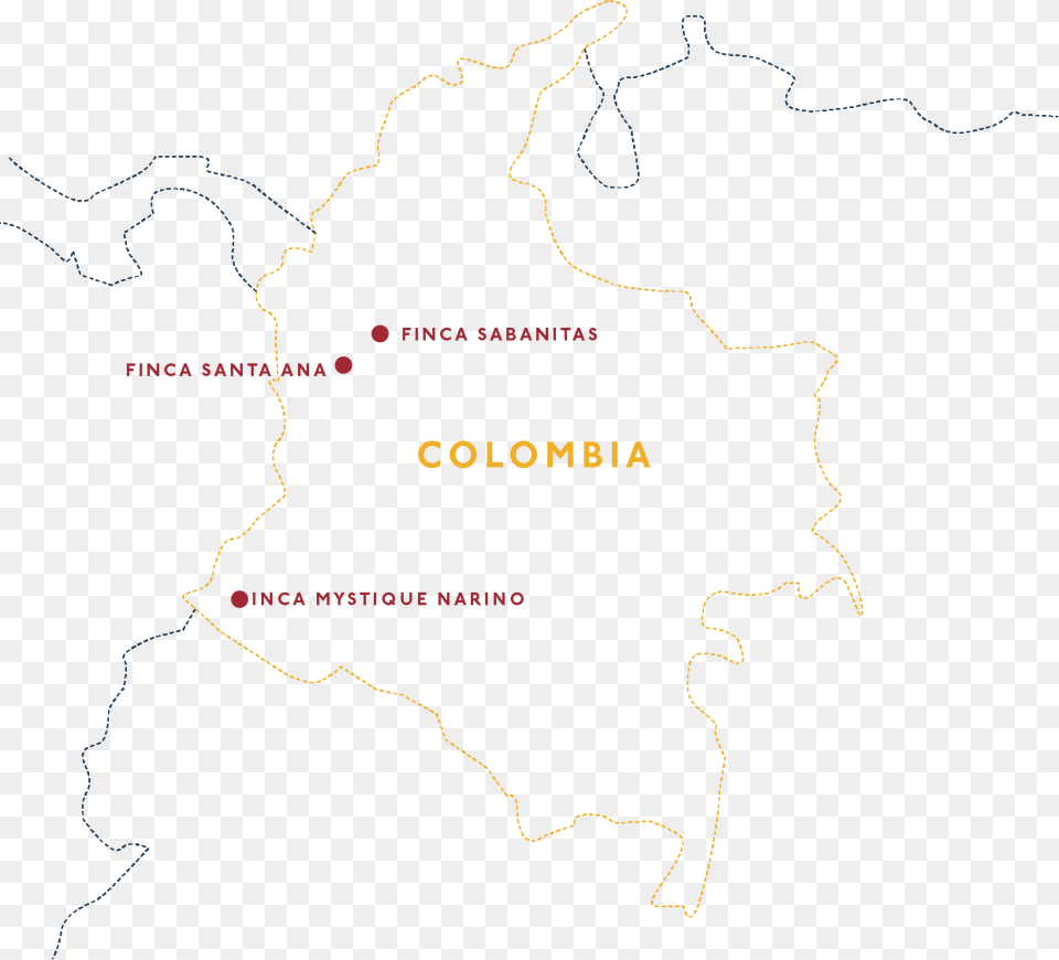 Colombia Inga Mystique Map, Atlas, Chart, Diagram, Plot Free Png Download