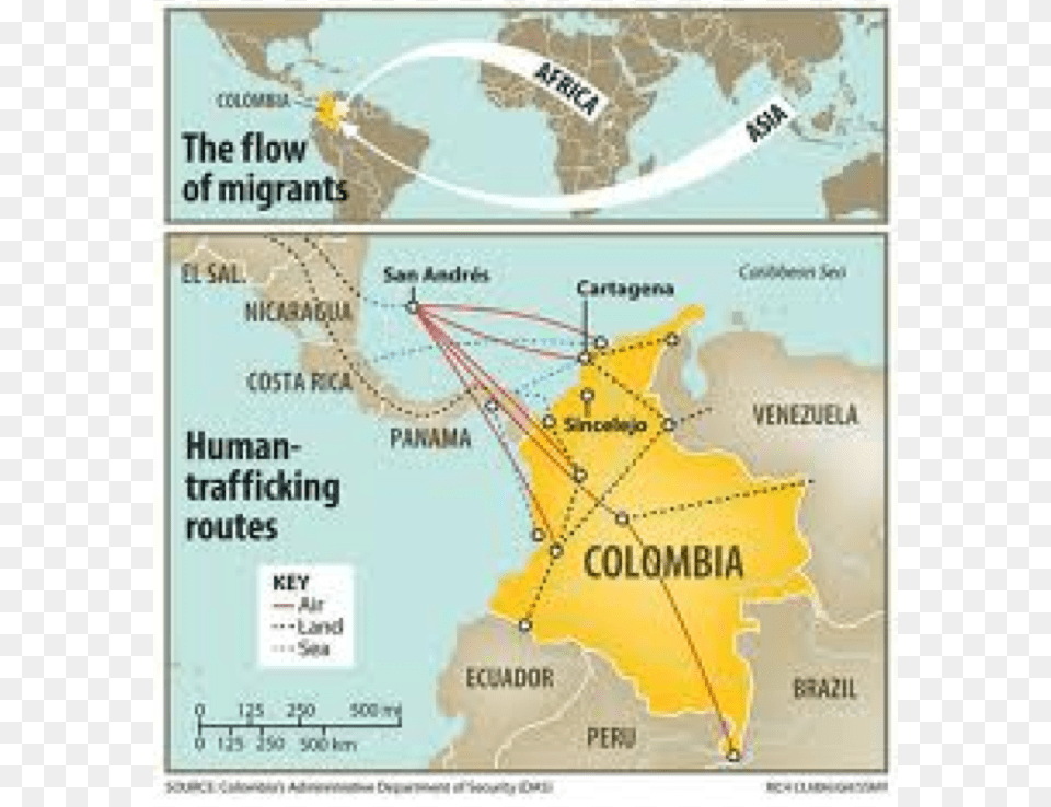 Colombia Map, Chart, Plot, Atlas, Diagram Free Transparent Png