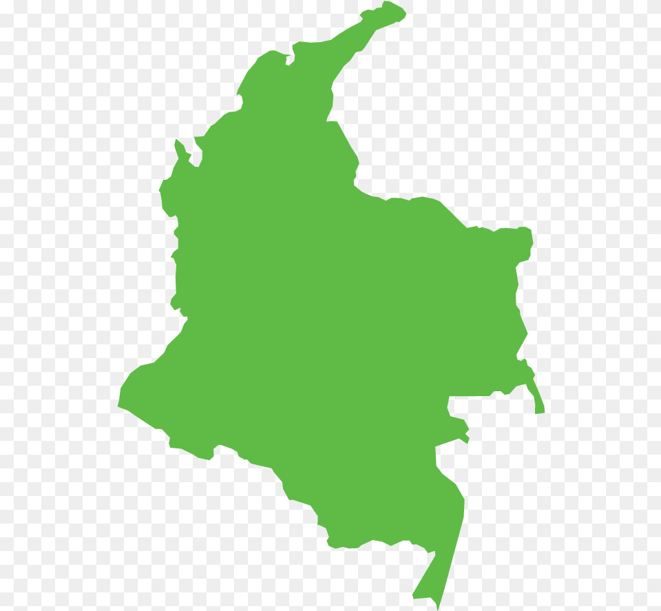 Colombia Map Black, Chart, Plot, Atlas, Diagram Png Image