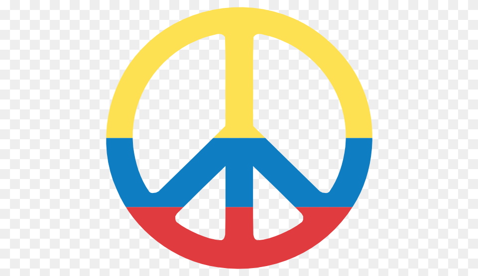 Colombia Peace Symbol Flag, Sign, Logo Png Image