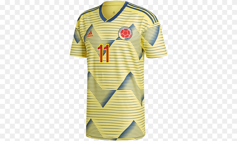 Colombia Soccer Jersey 2019, Clothing, Shirt, T-shirt Free Png