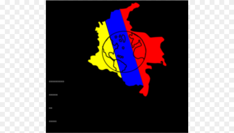 Colombia Te Llevo En Mi Corzon Clipart Vector Clip Graphic Design, Person Free Png Download