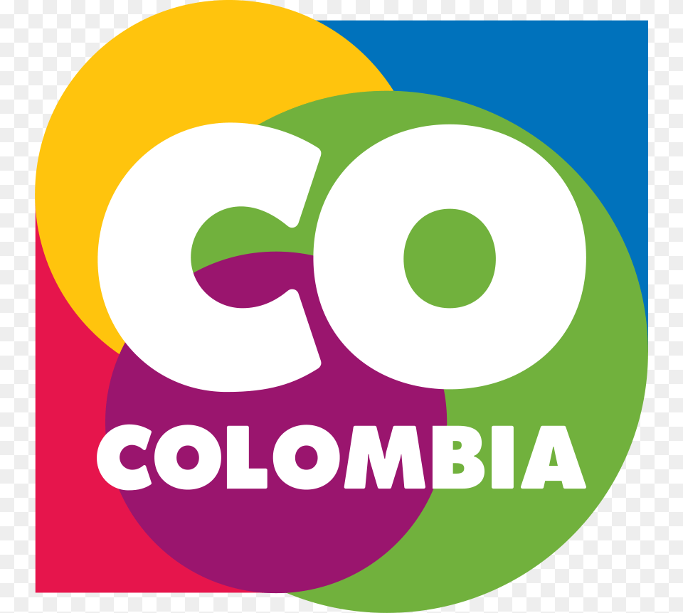 Colombia Turismo Logo, Disk, Text, Number, Symbol Free Transparent Png