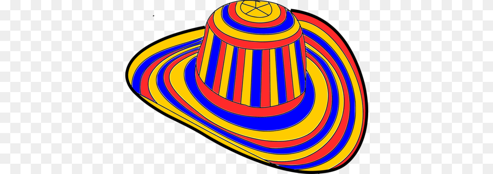 Colombian Cuisine Sombrero Vueltiao Hat Computer Icons Colombia Clip Art, Clothing Free Png Download