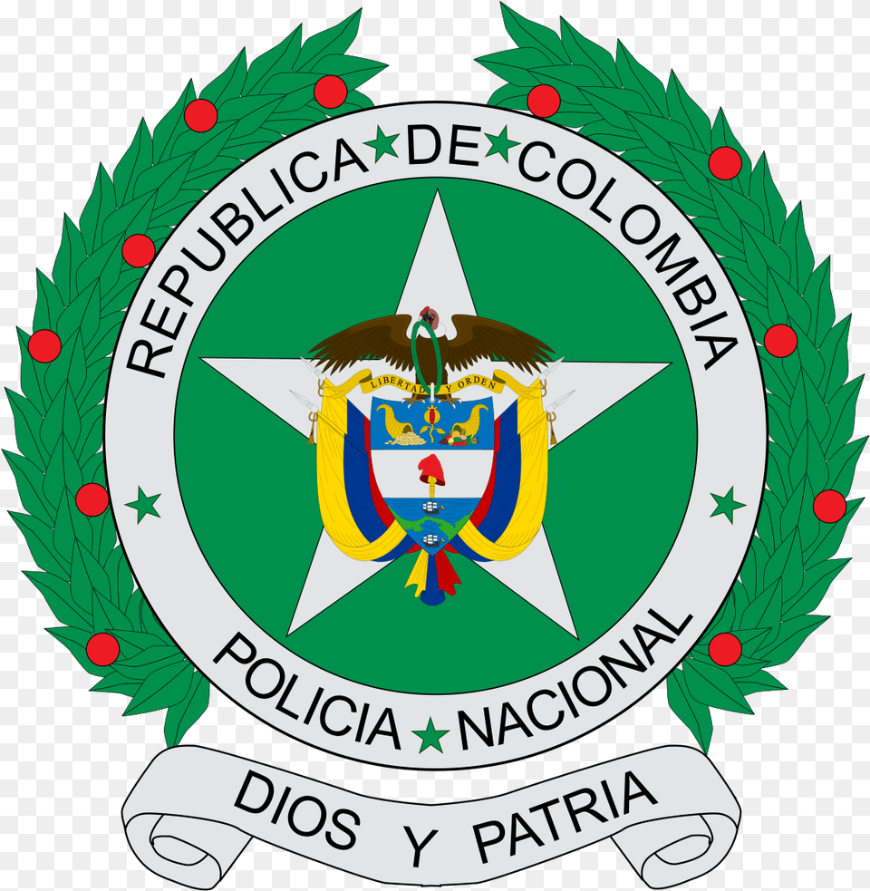 Colombian Police Symbol, Badge, Logo, Animal, Bird Png