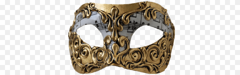 Colombina Gold Venetia Mask, Bronze, Accessories, Jewelry, Locket Free Transparent Png