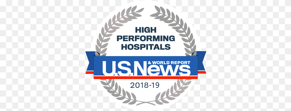 Colon And Rectal Colorectal Cancer Care Us News High Performing Hospitals, Logo, Badge, Symbol, Disk Free Png Download