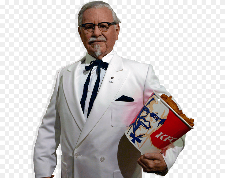 Colonel Sanders Ultra Music, Coat, Shirt, Clothing, Hand Free Png