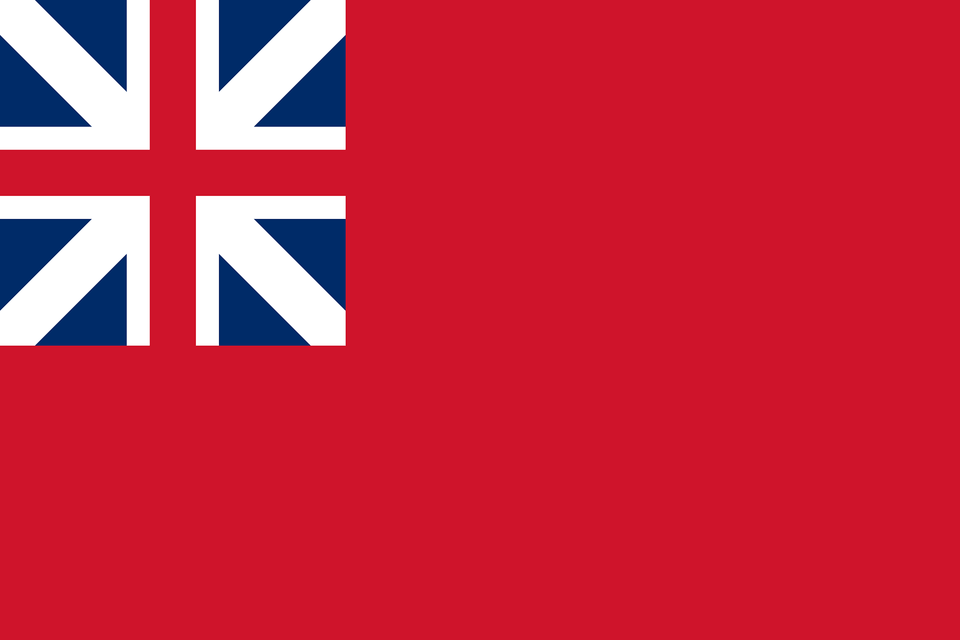 Colonial Red Ensign Clipart, Flag Free Transparent Png