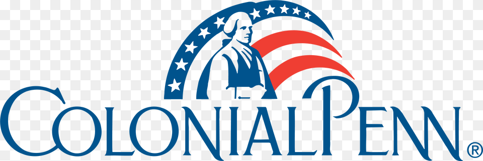 Colonialpenn Logo Colonial Penn Life Insurance Logo, Adult, Male, Man, Person Png