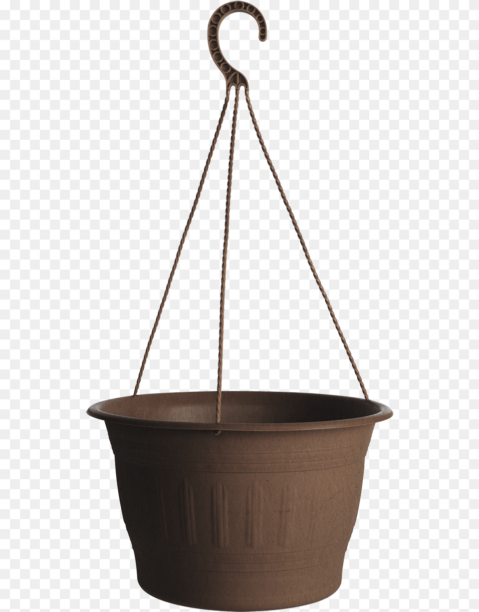 Colonnade Hanging Basket In Dark Earth Boat, Chandelier, Lamp Free Png Download