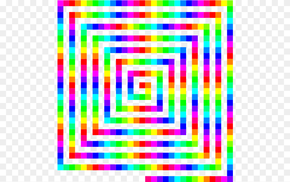 Color 480 Square Spiral, Scoreboard Free Png Download