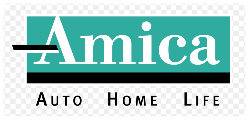 Color Amica Logo Black Ahl 2c Amica Mutual Insurance Logo, Text, Symbol Free Png Download