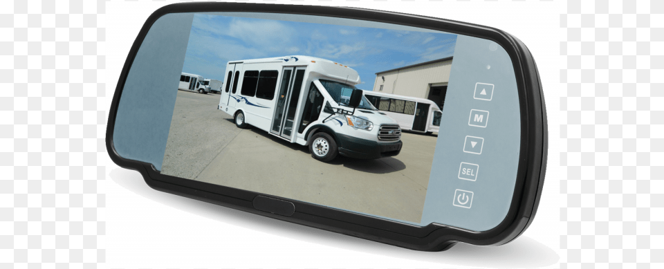 Color Anti Glare Lcd Combo Rearview Mirror Monitor Rear View Mirror, Moving Van, Transportation, Van, Vehicle Free Png