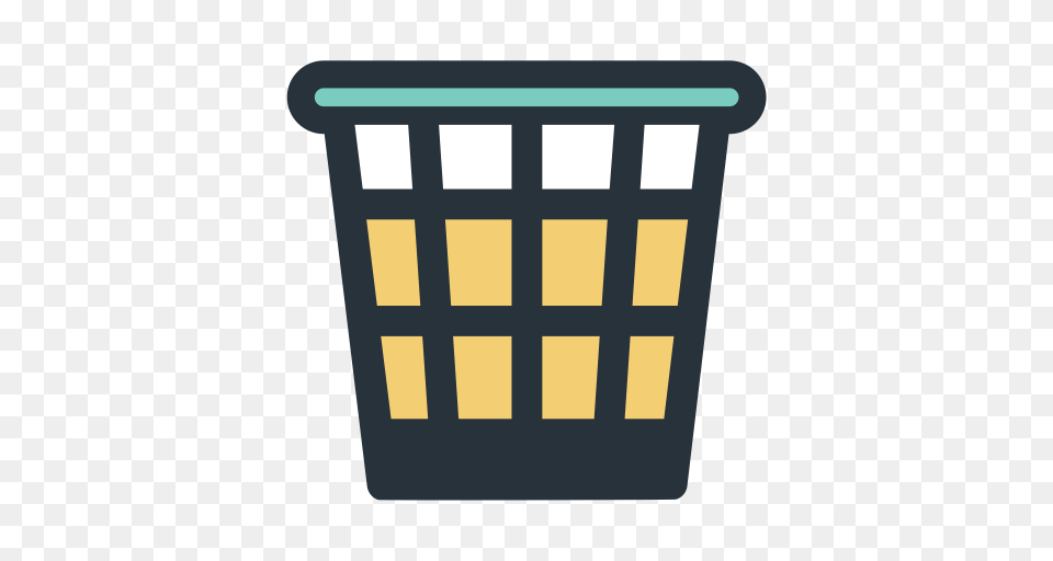 Color Block Garbage Can Garbage Can Litter Bn With, Basket, Scoreboard Free Png