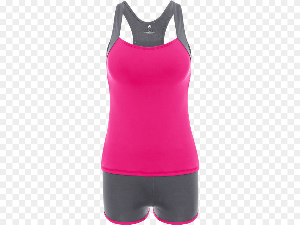 Color Block Regata E Sports Shorts Purple Sport Outfit, Clothing, Tank Top, Swimwear, Vest Png