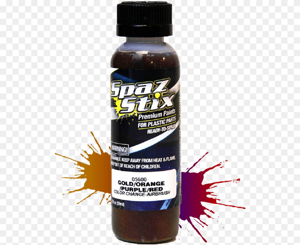 Color Changing Paint Gold Green Purple 2oz Szx Spaz, Alcohol, Beer, Beverage, Bottle Free Png Download