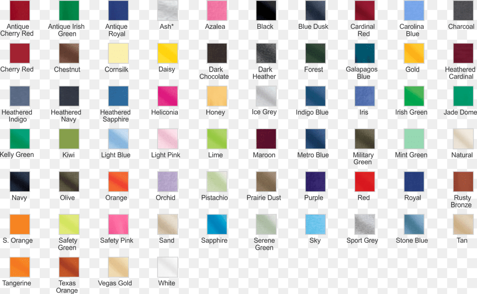 Color Chart Style Free Transparent Png