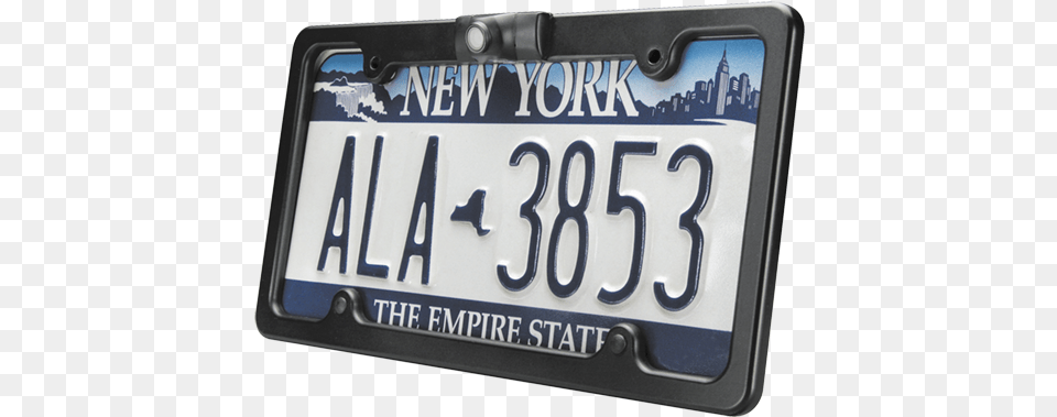 Color Cmos Camera With Integrated License Plate Frame New York License Plate, License Plate, Transportation, Vehicle Free Png Download