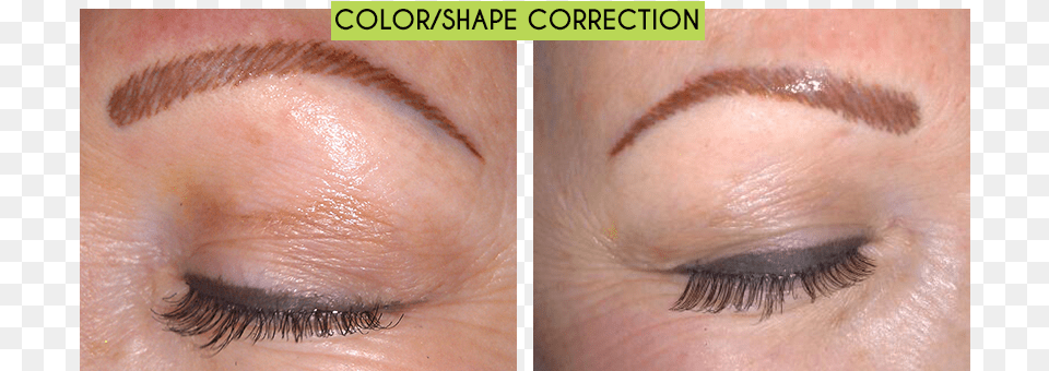 Color Correction Permanent Makeup Eyebrow Tattoo Correction Camouflage, Face, Head, Person, Baby Free Transparent Png
