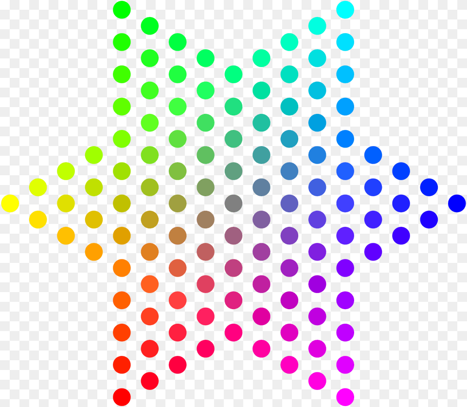 Color Dots Hexagram Clipart, Pattern, Lighting, Texture, Art Png Image