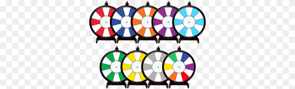 Color Dry Erase Prize Wheels Prize Wheel Depot, Text, Chandelier, Lamp Png Image